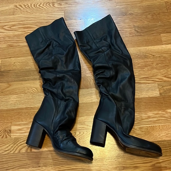 Free People Elle Tall Slouch Boot 40 or US 10 NEW - Picture 7 of 16